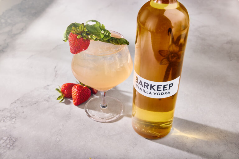 Strawberry Vanilla Sparkler